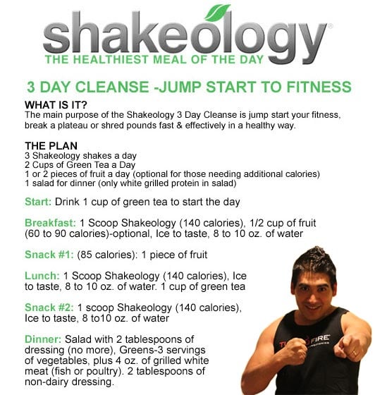 Shakeology Cleanse