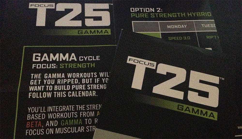 Focus T25 Gamma Workout
