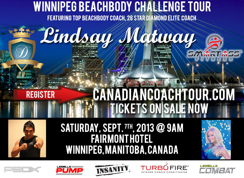 Winnipeg Beachbody Challenge Tour