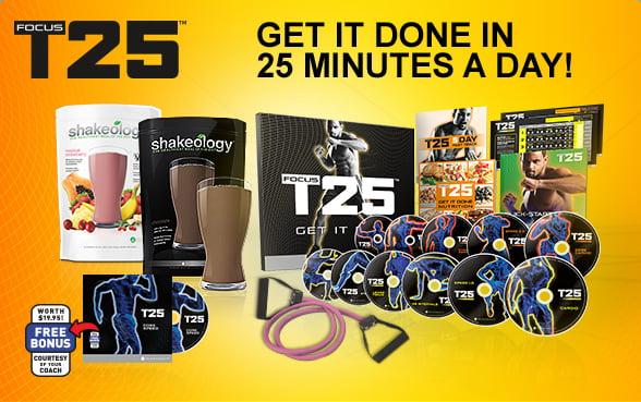 Focus T25 Challenge Pack