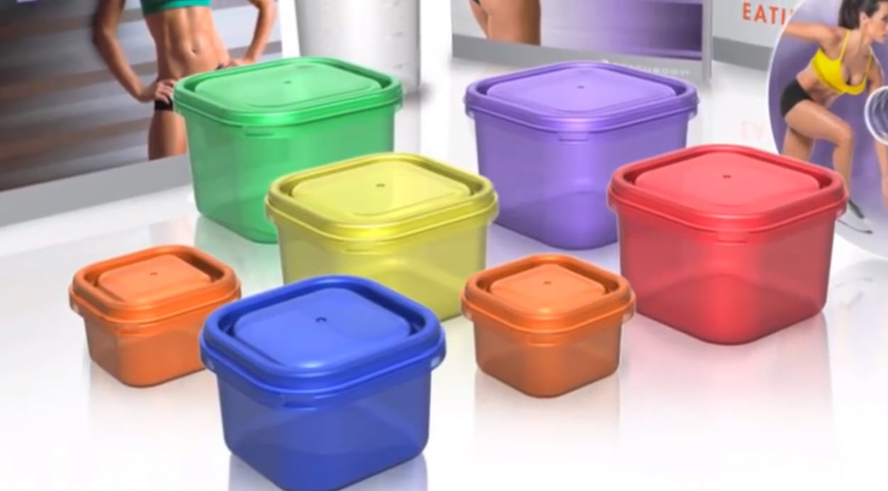 Beachbody 21 Day Fix Portion Control Containers, Food Storage and