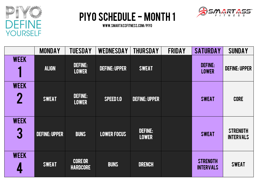 Piyo Workout Review Smartfitness