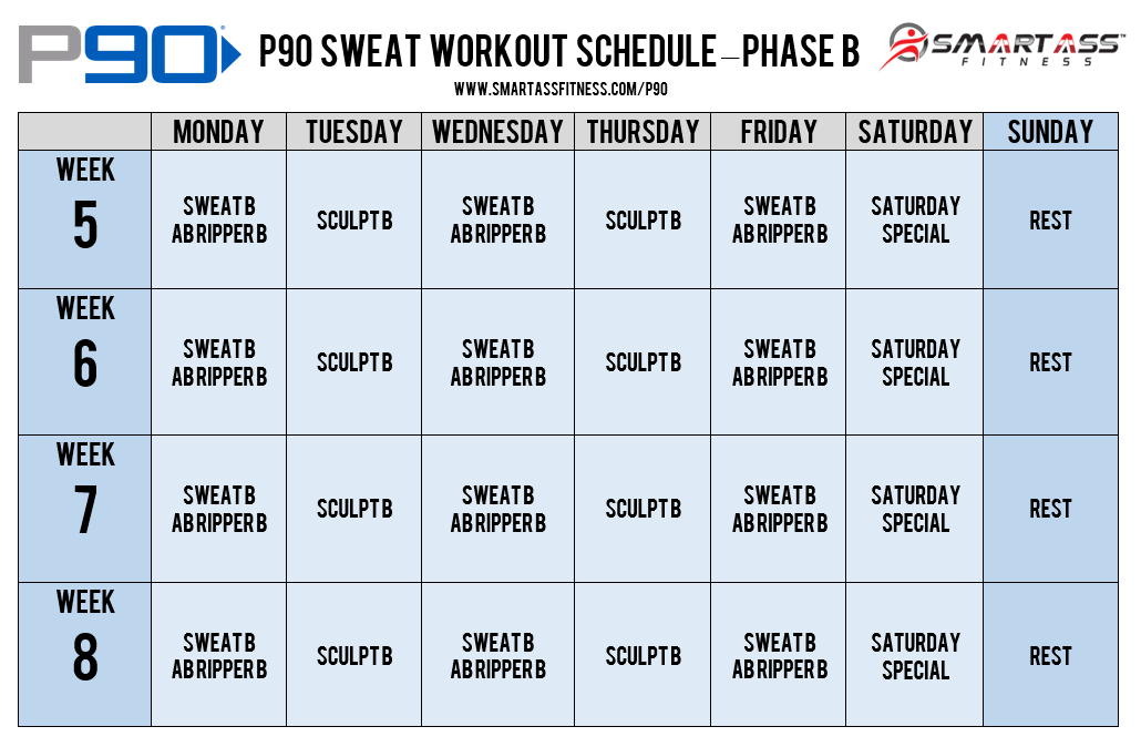 P90 Workout Review Smartfitness