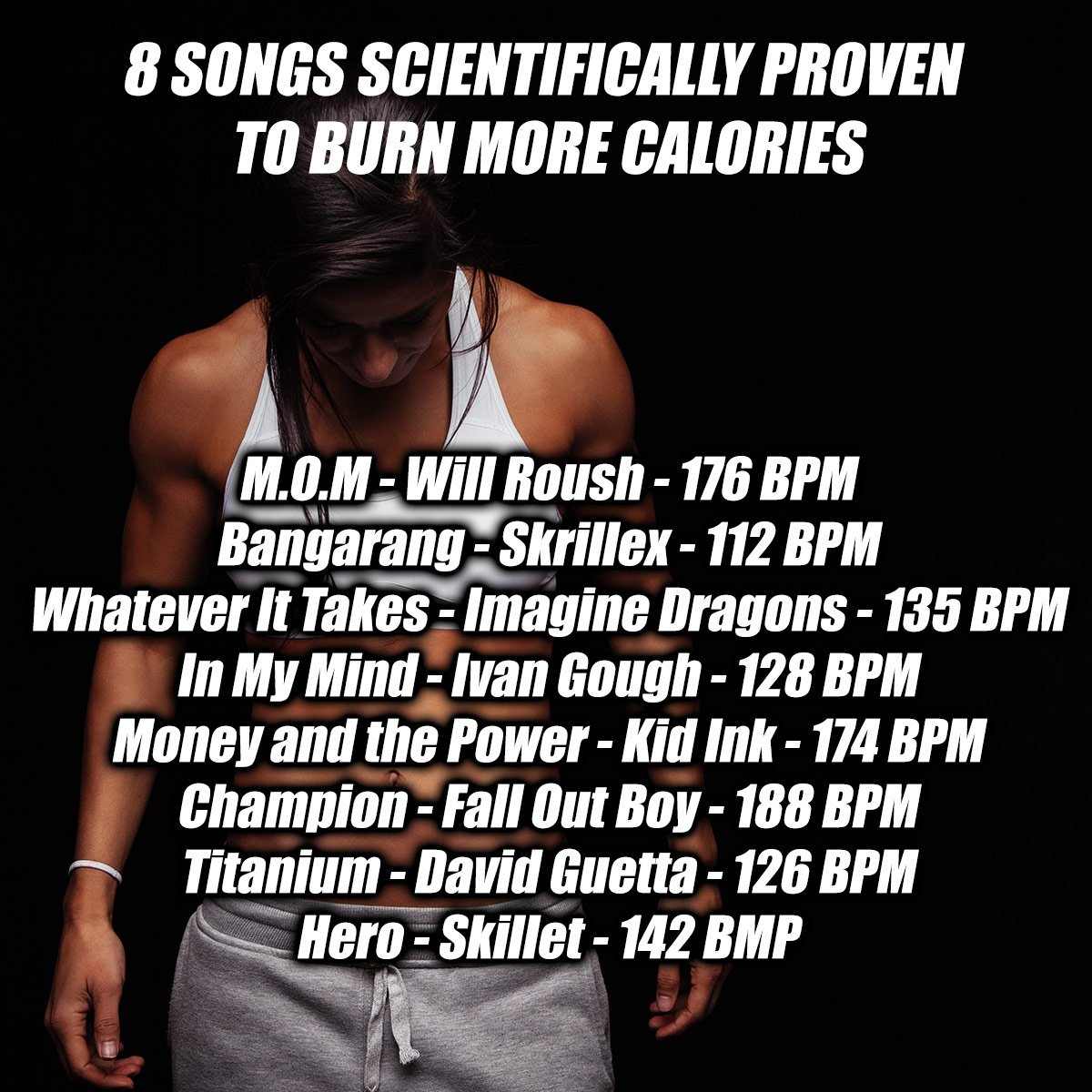 Songs Scientifically Proven To Burn More Calories
